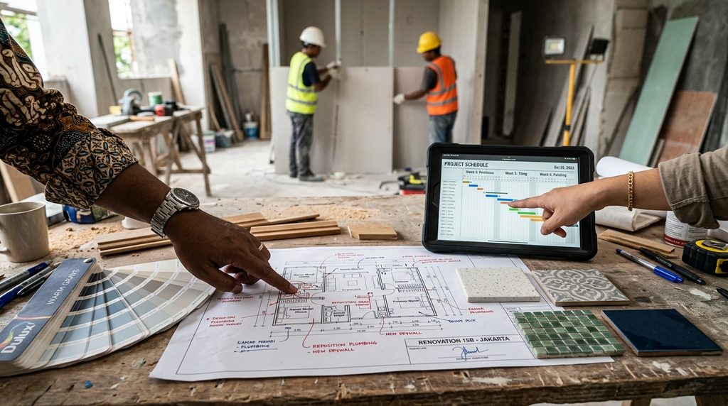 Mitos Fakta Renovasi Rumah tentang pentingnya desain sebelum konstruksi