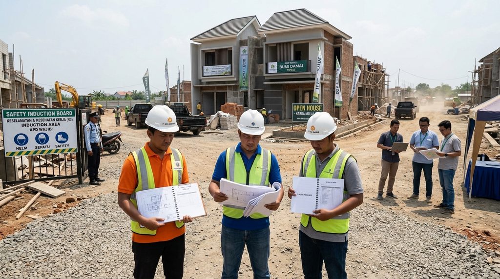 Panduan Kontraktor Pemilik Cluster saat melakukan site clarification calon kontraktor