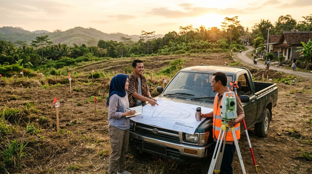 Panduan Bangun Rumah Pemilik cluster dimulai dari studi lahan dan site plan