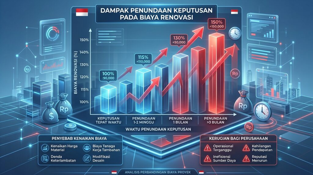 Dampak biaya jika terlambat Kapan Waktu Tepat Mengurus kontraktor