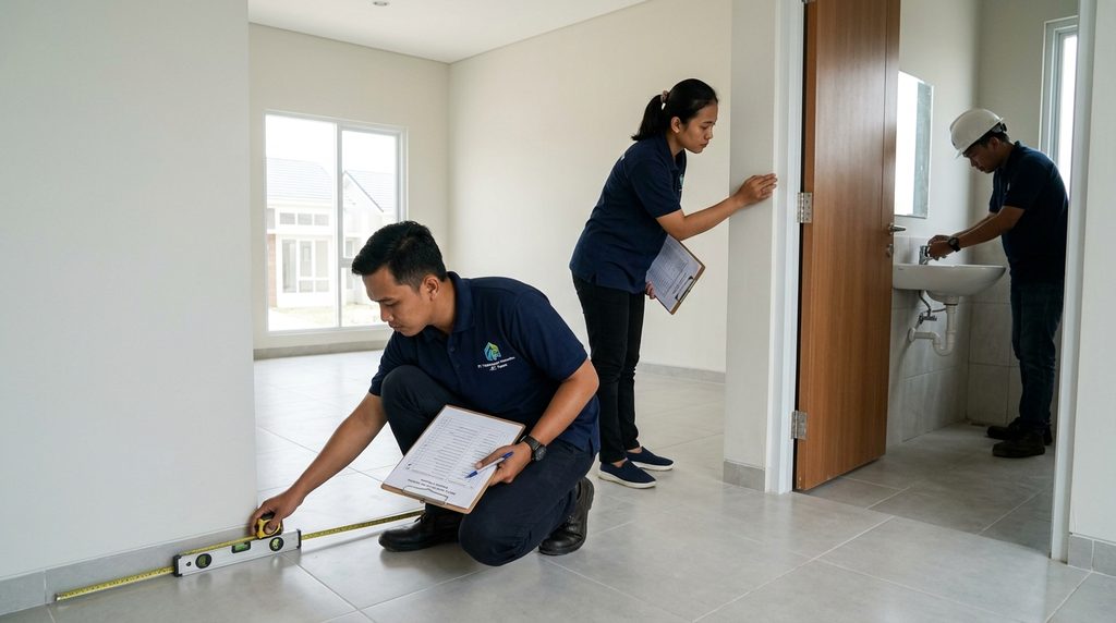 Kendala Umum Mengurus Kontraktor - inspeksi teknis cluster / perumahan
