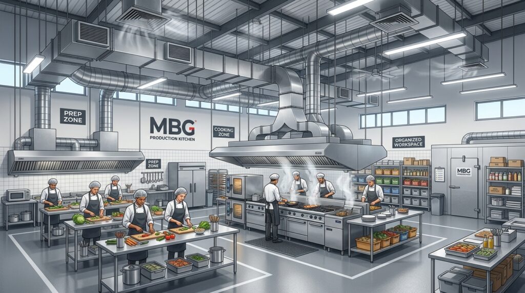 Desain fasilitas MBG Kopdes Kontraktor profesional