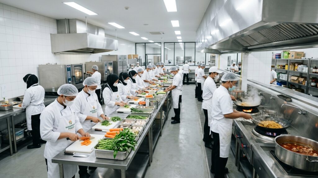 Manfaat Renovasi Rumah MBG pada dapur produksi 
