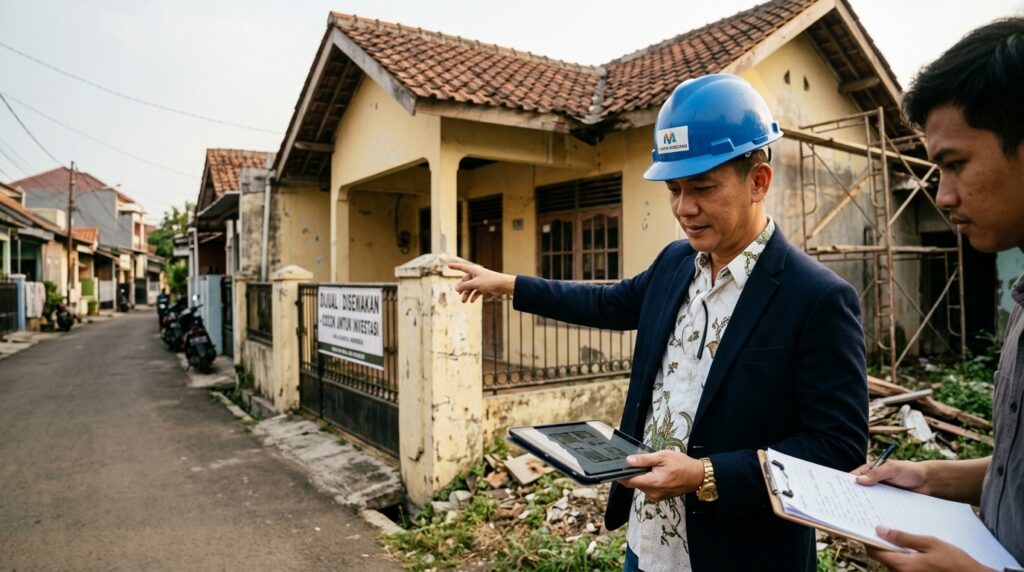 Investasi properti terkait pemilik pabrik renovasi rumah