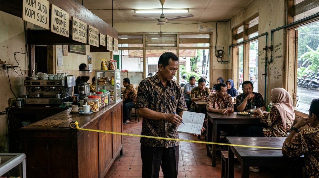 Simulasi Biaya Renovasi Rumah - visual awal cafe shop