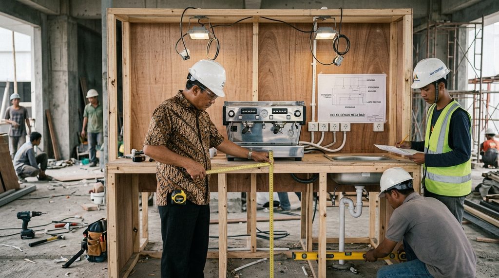 Checklist Mengajukan Bangun Rumah - kontrol mutu dan pelaksanaan cafe shop