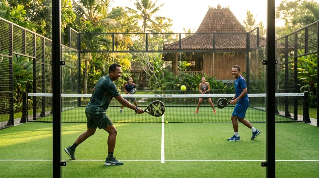 Pemilik Lap Padel Renovasi fasilitas olahraga yang aman dan berkualitas
