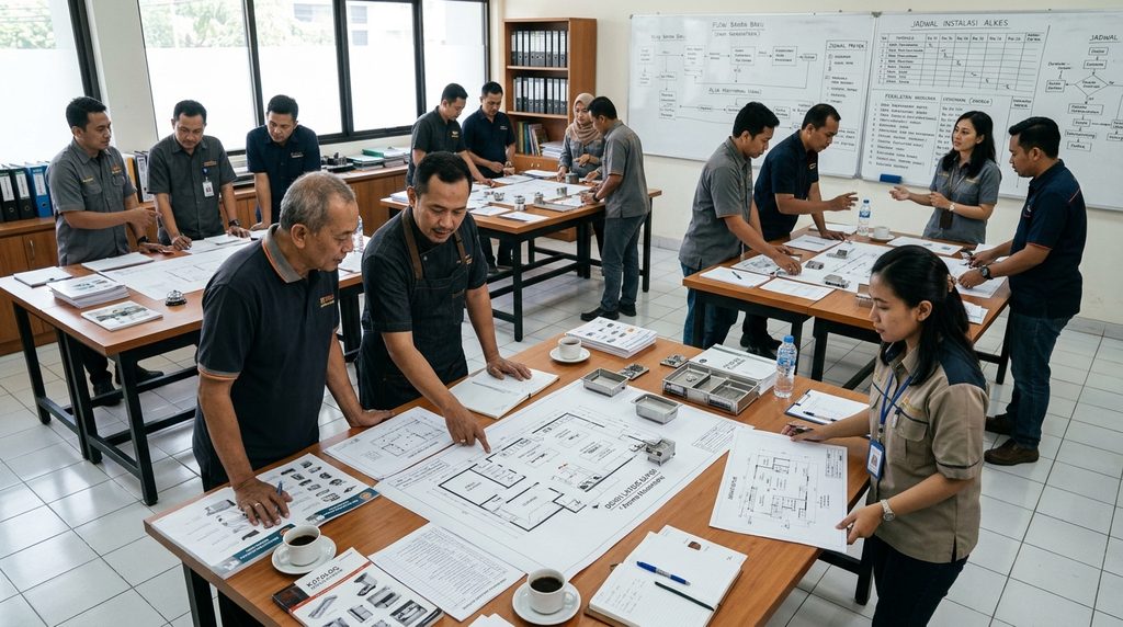 Mengajukan Bangun Rumah - restoran tahap awal