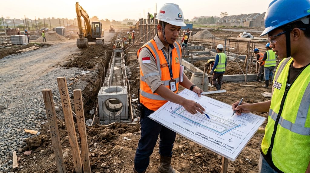 Checklist Mengajukan Bangun Rumah - survei dan perencanaan cluster / perumahan