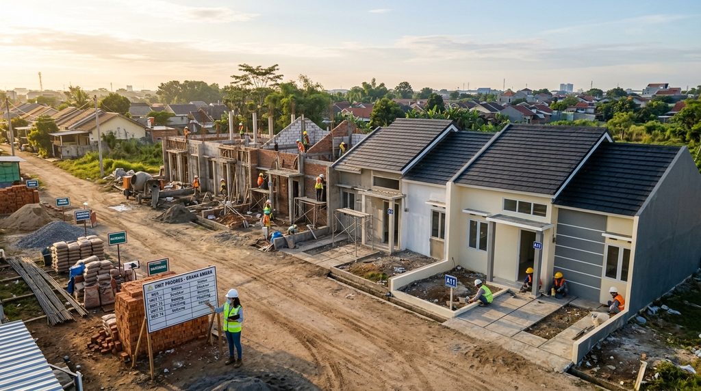 Manfaat Bangun Rumah Cluster melalui pembangunan unit bertahap dan terukur