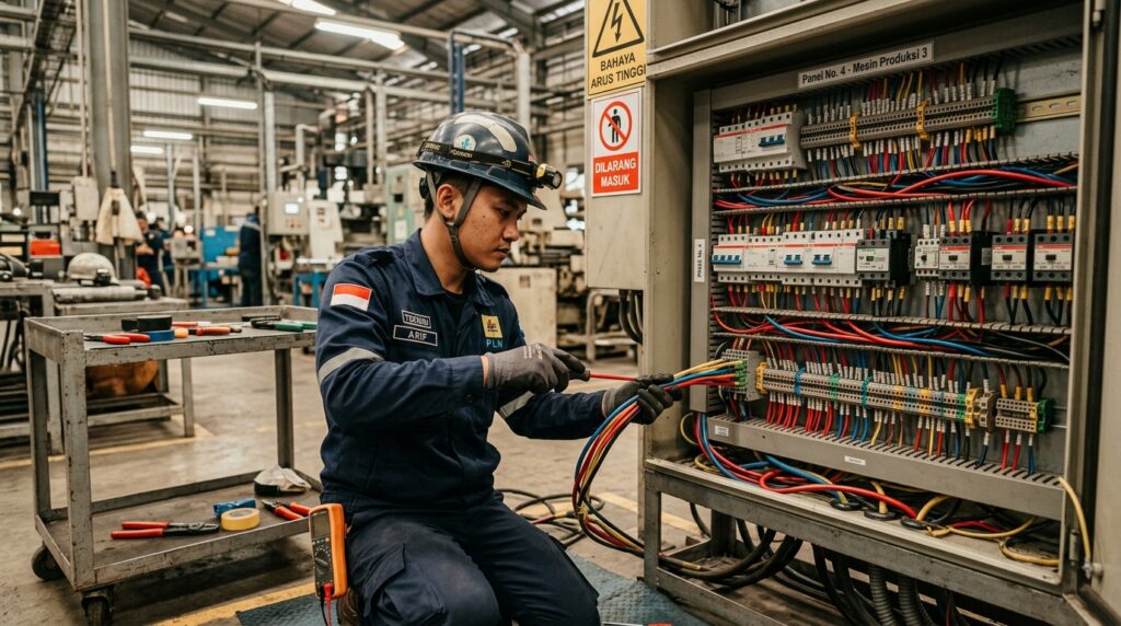 Pembaruan sistem kelistrikan sebagai manfaat renovasi rumah pabrik