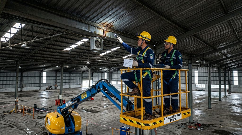 Simulasi Biaya Renovasi Rumah - visual awal gudang