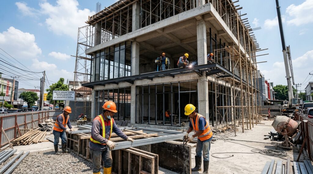 Manfaat Bangun Rumah Kantor pada proyek konstruksi modern