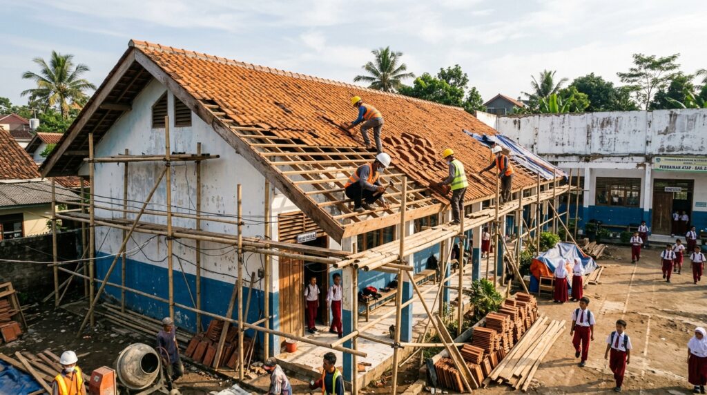 Manfaat Renovasi Rumah Sekolah untuk fasilitas belajar mengajar