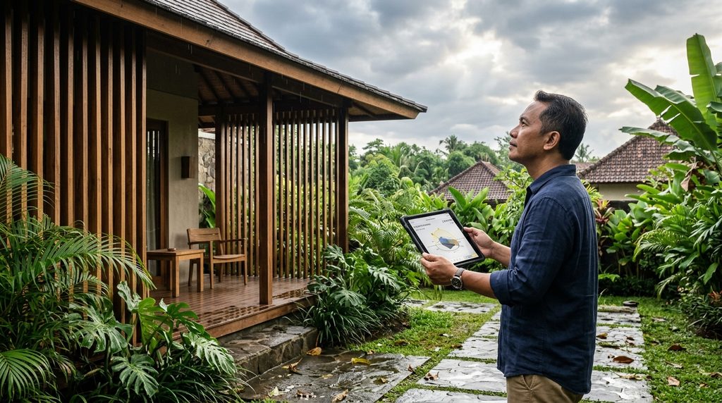 detail rumah minimalis tropis dalam perencanaan dan pengerjaan