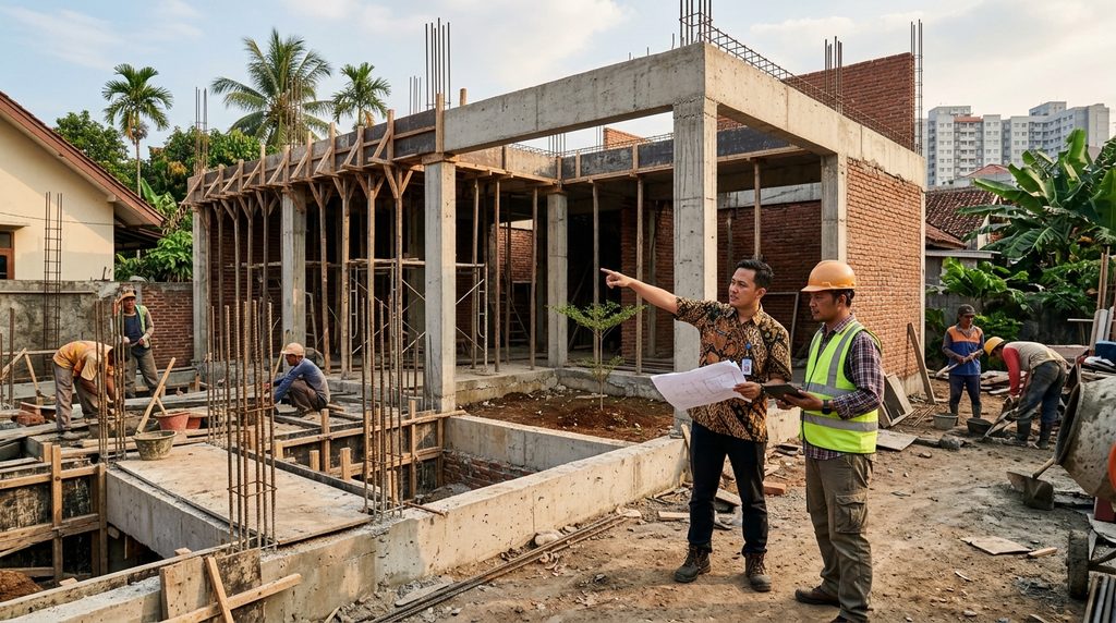 jasa bangun rumah depok pada tahap perencanaan proyek