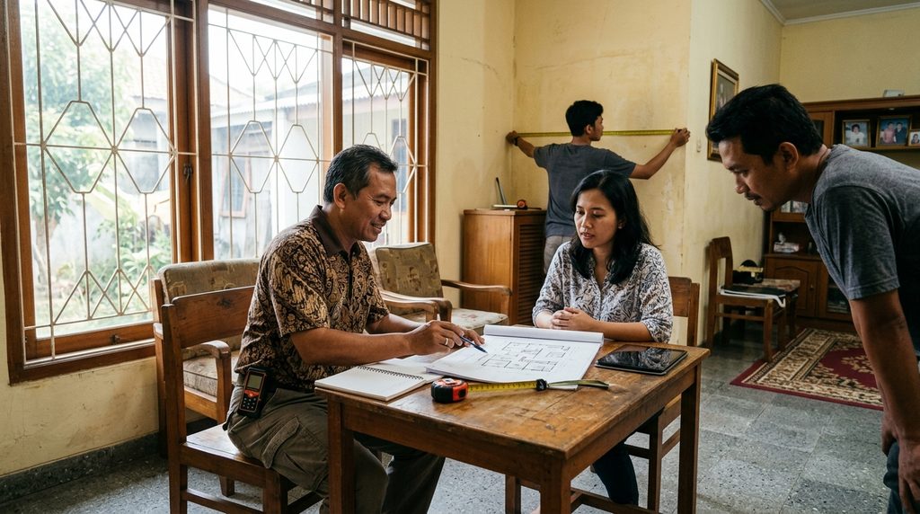 checklist renovasi rumah untuk hasil renovasi yang terencana