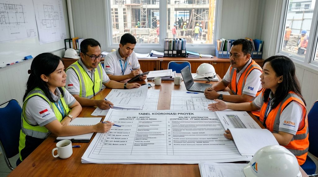 hasil dan proses arsitek vs kontraktor untuk proyek renovasi