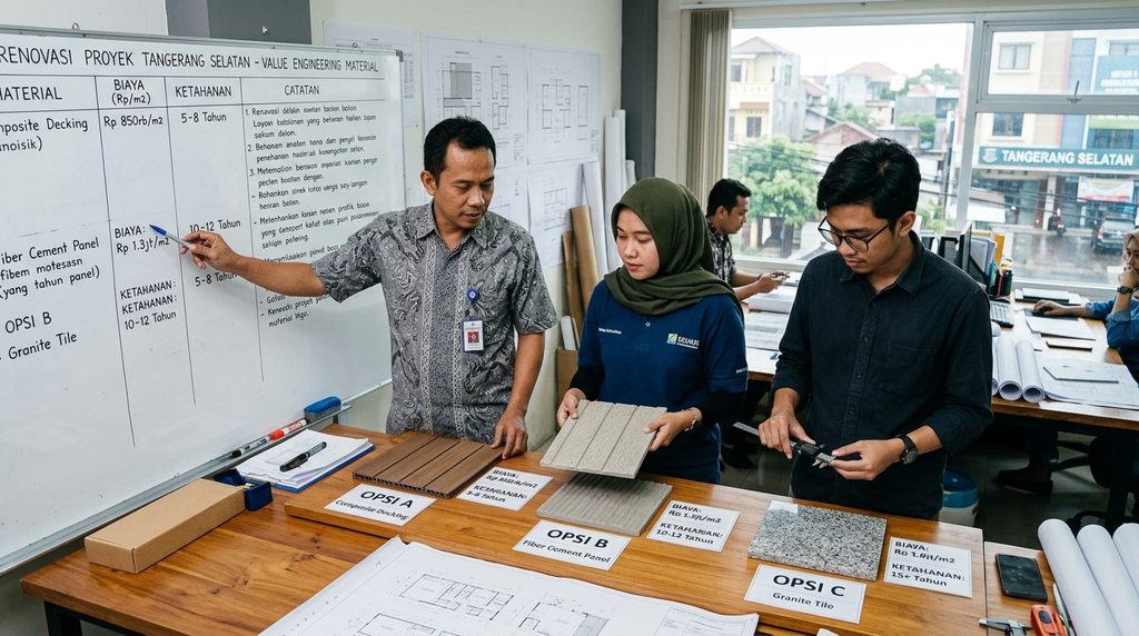 biaya renovasi rumah tangerang dengan kontrol mutu dan dokumentasi proyek