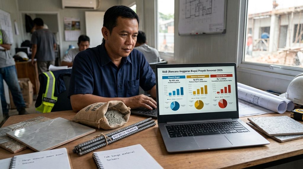 biaya renovasi rumah per meter dengan kontrol mutu dan dokumentasi proyek