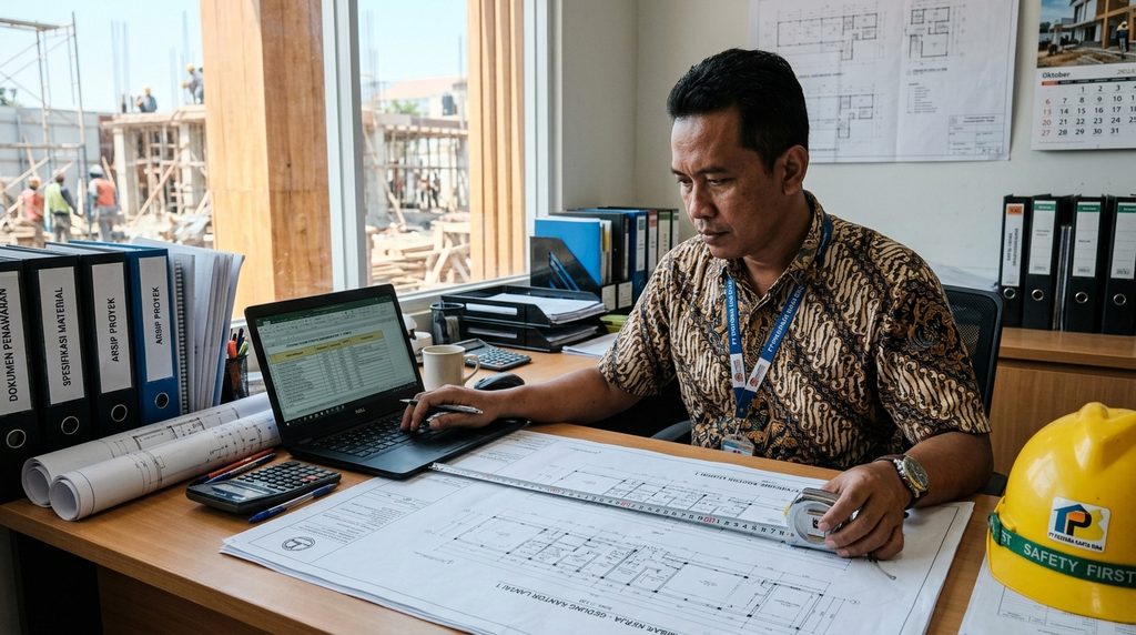 estimasi biaya renovasi rumah pada tahap daftar pekerjaan