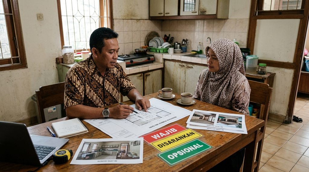 Konsultasi renovasi meningkatkan nilai rumah dengan scope terukur