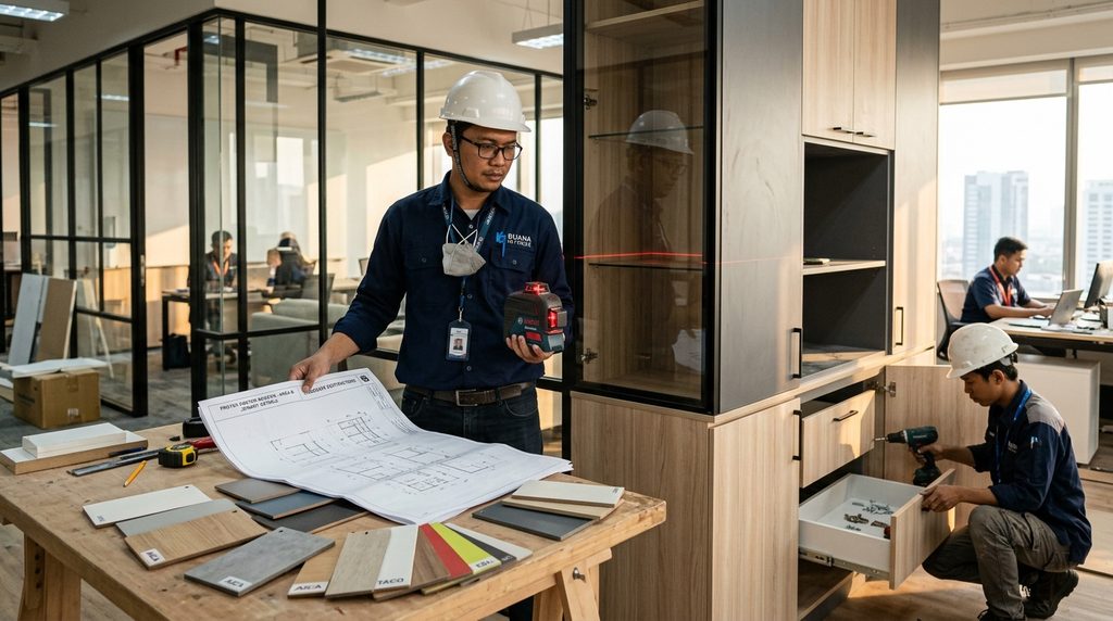 Smartrenov kontraktor pada pekerjaan interior dan renovasi terintegrasi