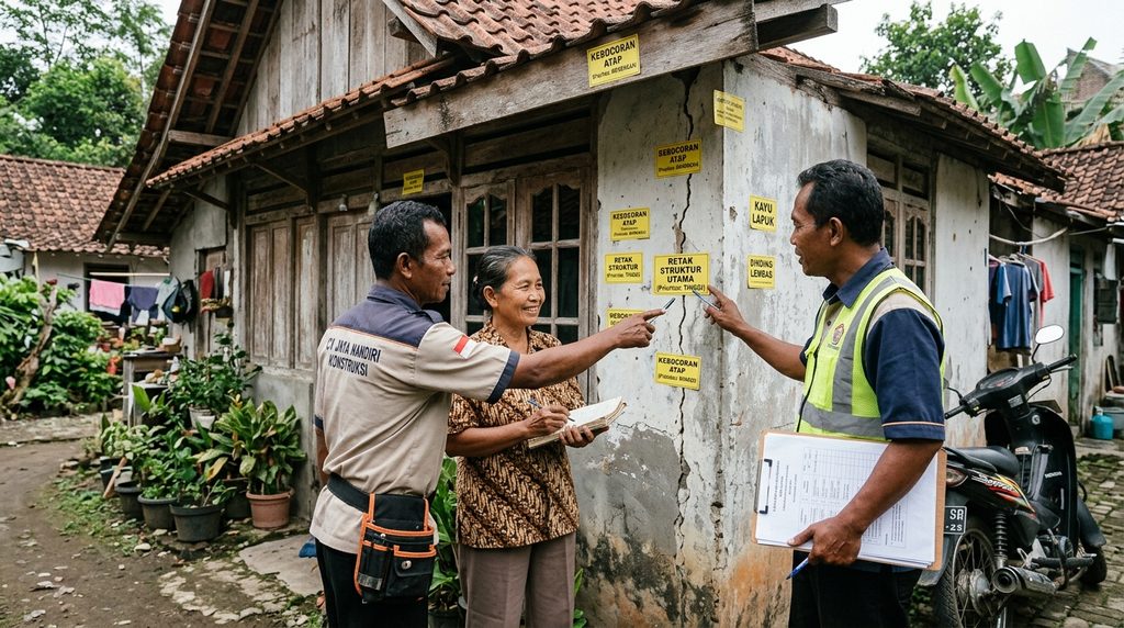 jasa perbaikan rumah pada tahap perencanaan proyek