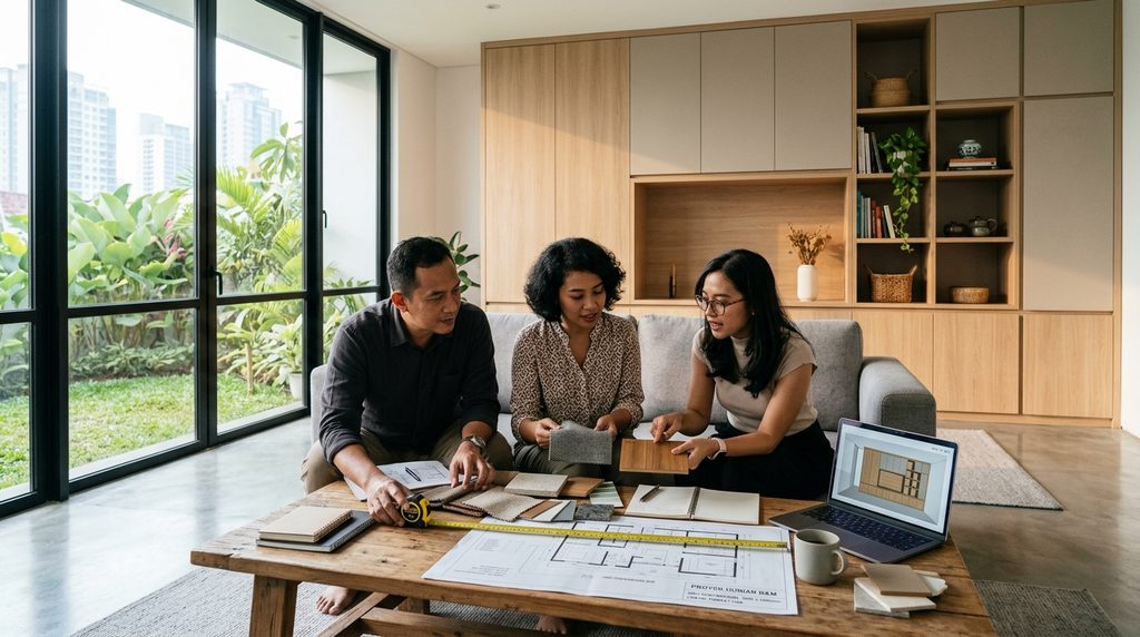 detail desain rumah scandinavian dalam perencanaan dan pengerjaan