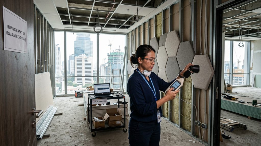 biaya renovasi kantor untuk proyek komersial profesional
