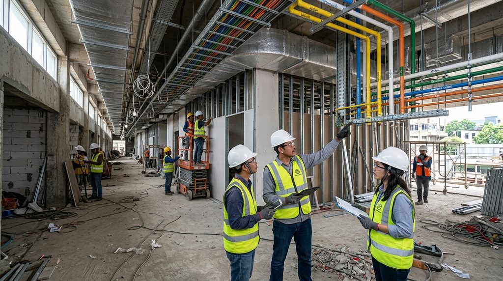 Bangun Rumah Rumah Sakit pada tahap awal proyek Tangerang