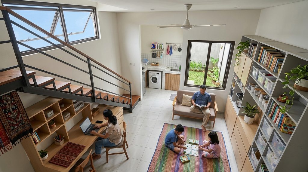 biaya renovasi rumah subsidi dengan fokus utilitas dan finishing