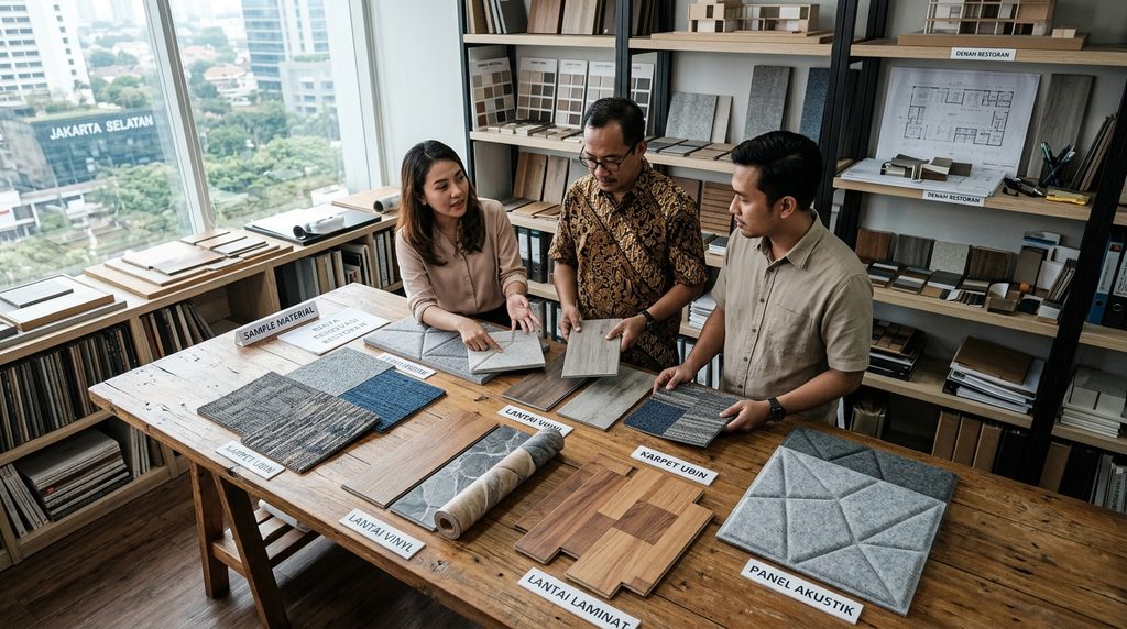 biaya renovasi restoran untuk proyek komersial profesional