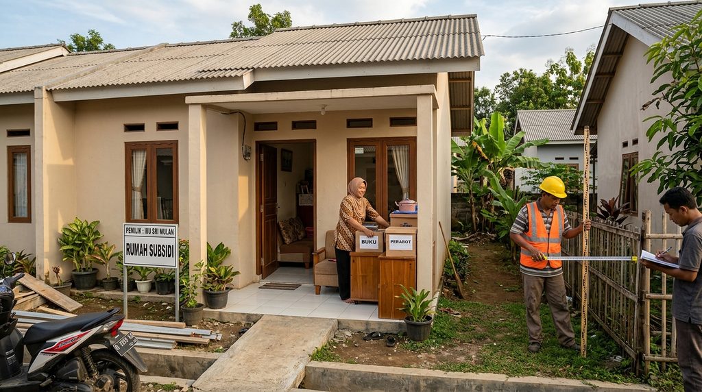 renovasi rumah subsidi pada tahap ventilasi