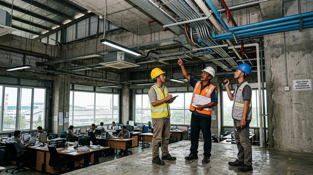 renovasi restoran pada tahap perencanaan proyek Smartrenov