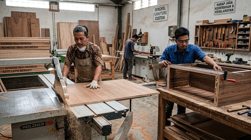 proses renovasi rumah untuk proyek terencana dan transparan