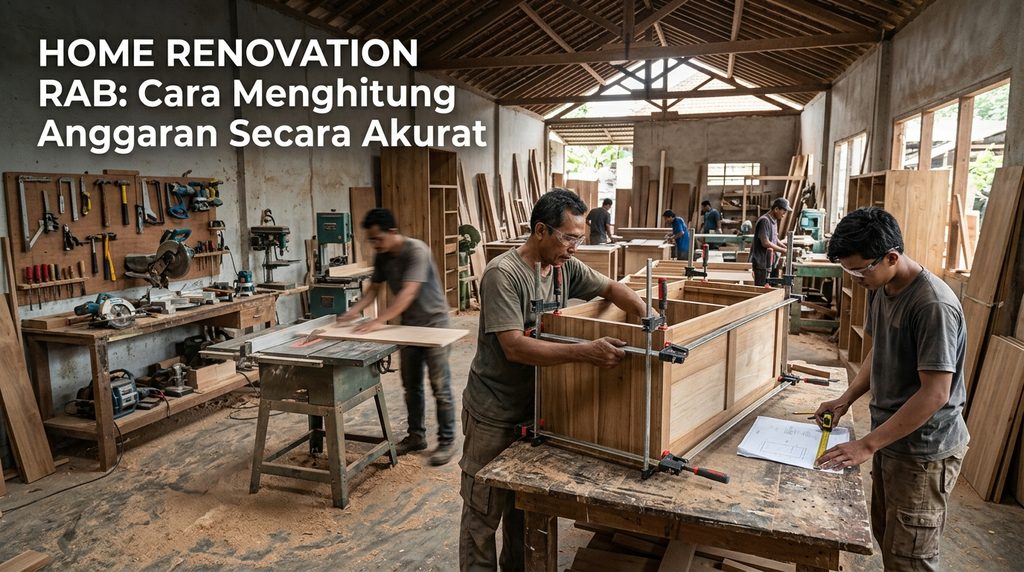 rab renovasi rumah untuk proyek renovasi profesional