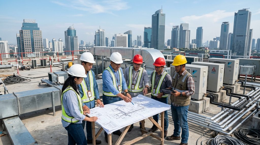 Percayakan Kontraktor Jakarta Smartrenov saat pemeriksaan teknis dan kesiapan operasional