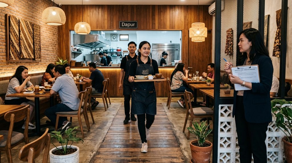  renovasi cafe untuk proyek komersial profesional
