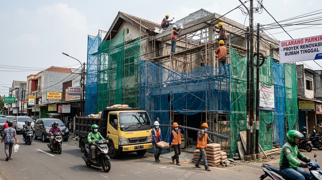 Renovasi Rumah Jakarta Berpengalaman pada tahap survei dan perencanaan proyek renovasi rumah di Jakarta