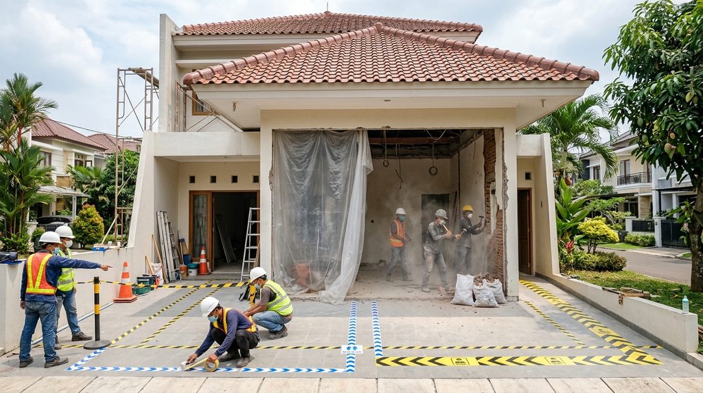 Bangun Rumah Jakarta Berpengalaman pada tahap awal proyek Jakarta