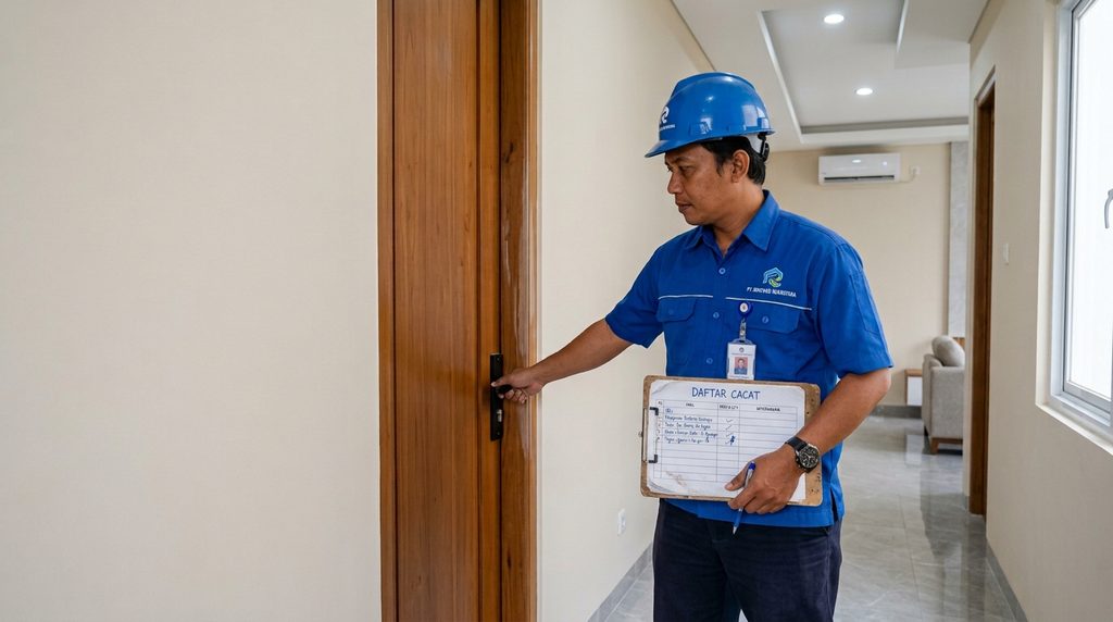 tanda rumah perlu renovasi dalam proses kontrol dan pelaksanaan