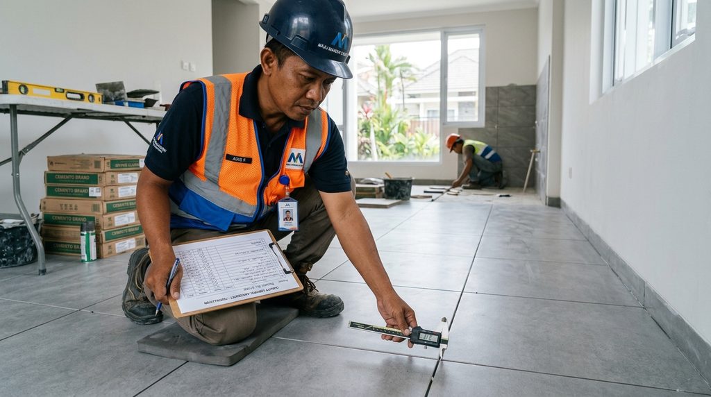 quality control renovasi pada tahap perencanaan dan pemeriksaan awal