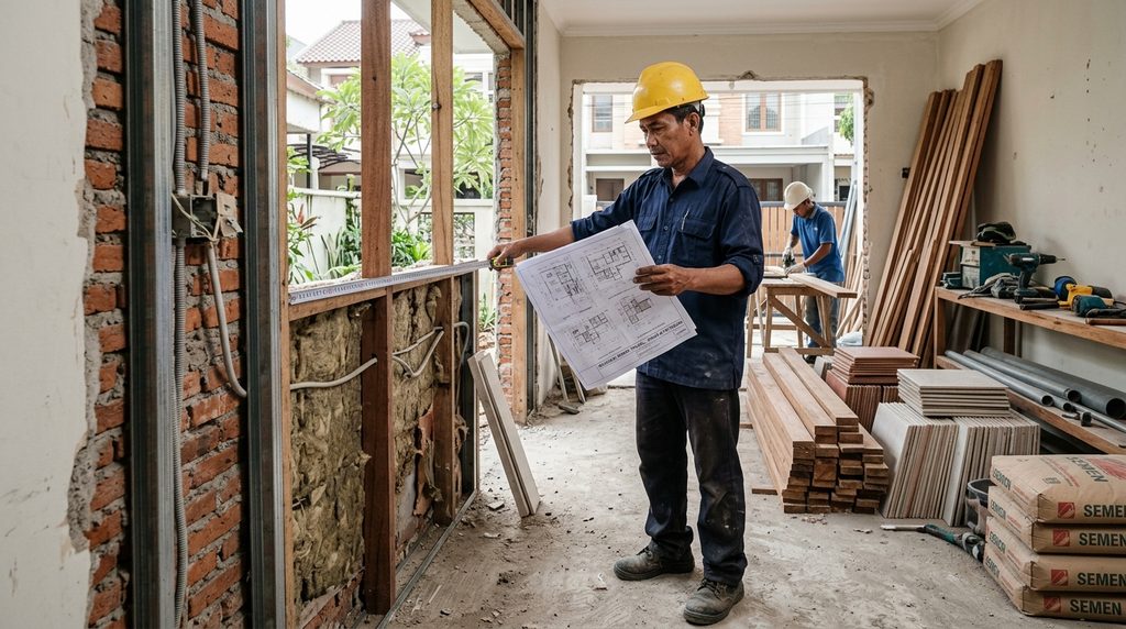 panduan bangun rumah untuk proyek renovasi rumah