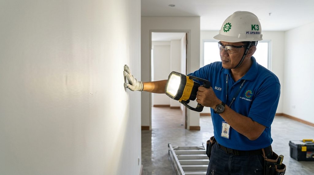 jasa cat rumah dengan detail pelaksanaan dan quality control