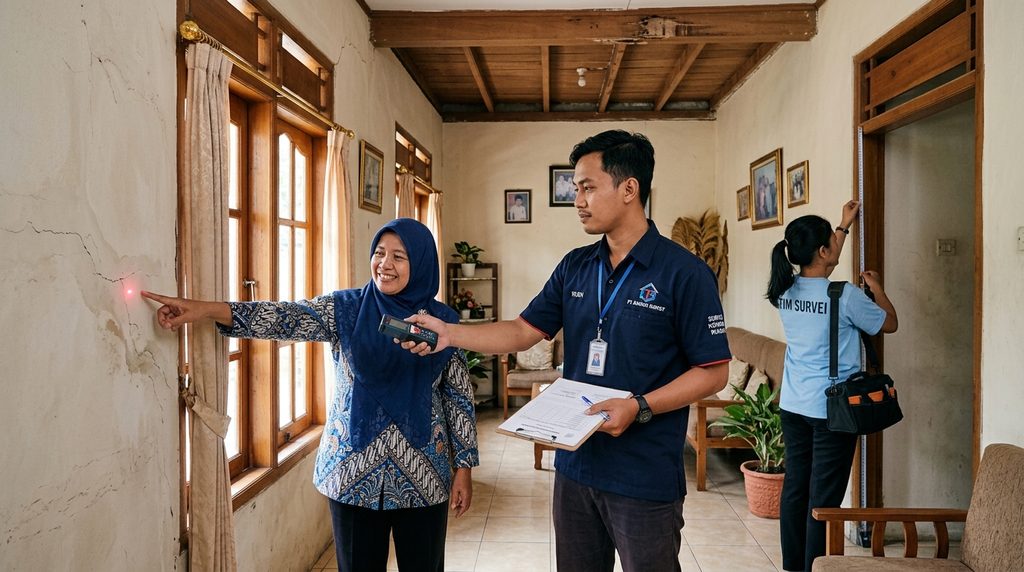 jasa kontraktor renovasi rumah pada tahap pengukuran eksisting