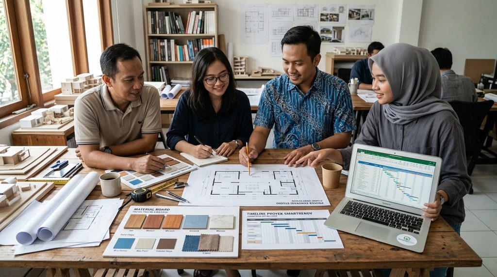 smartrenov pada tahap perencanaan proyek