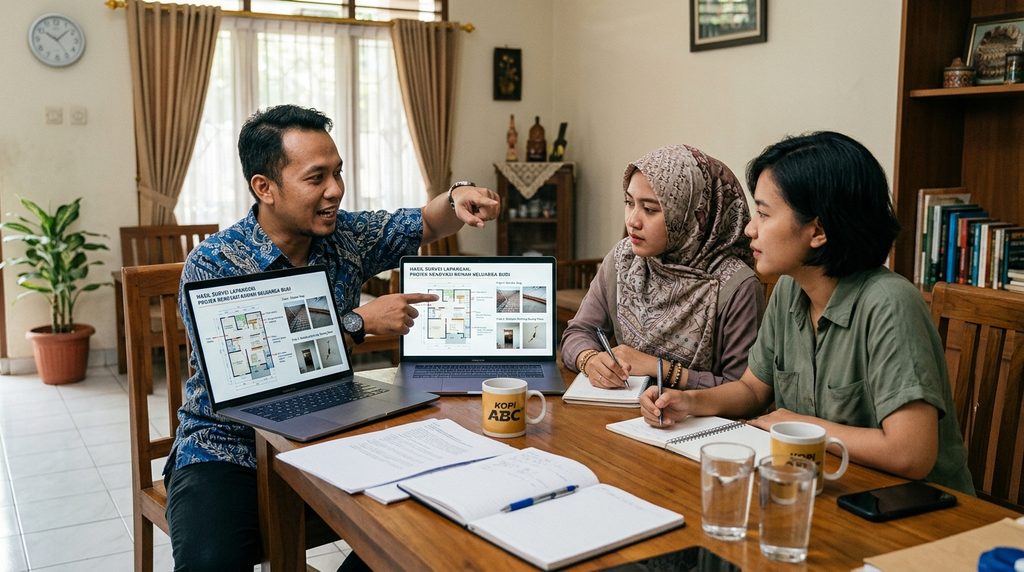 jasa kontraktor renovasi rumah dengan fokus potensi bongkaran dan kebutuhan finishing