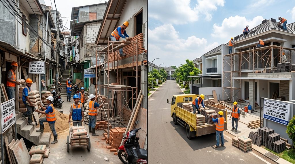 biaya renovasi rumah jakarta pada tahap perencanaan proyek