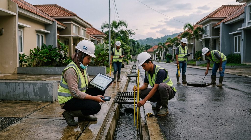 Layanan Bangun Rumah
Bogor saat inspeksi mutu proyek rumah tinggal di Bogor